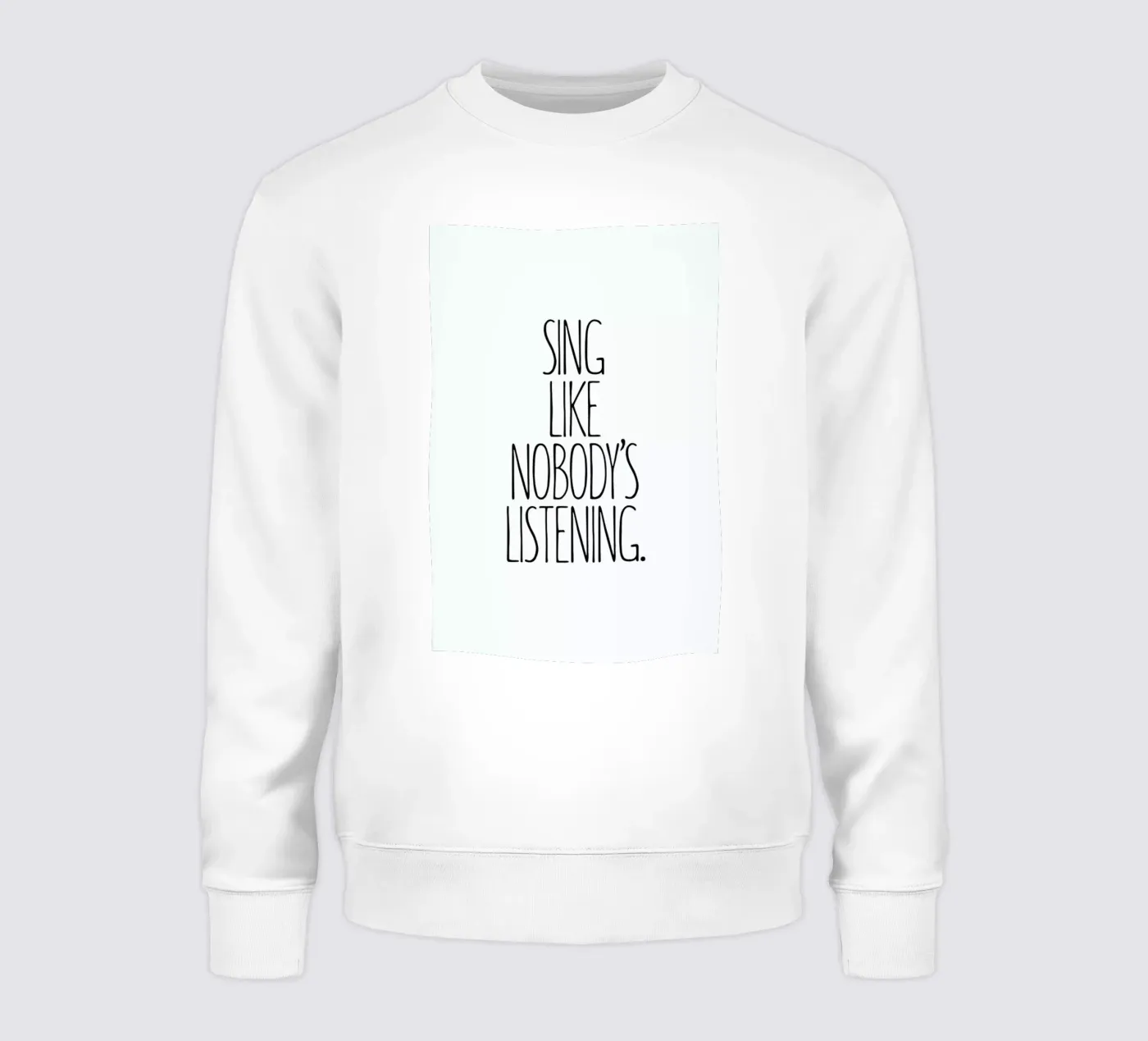 Sing sweatshirt by Studio One