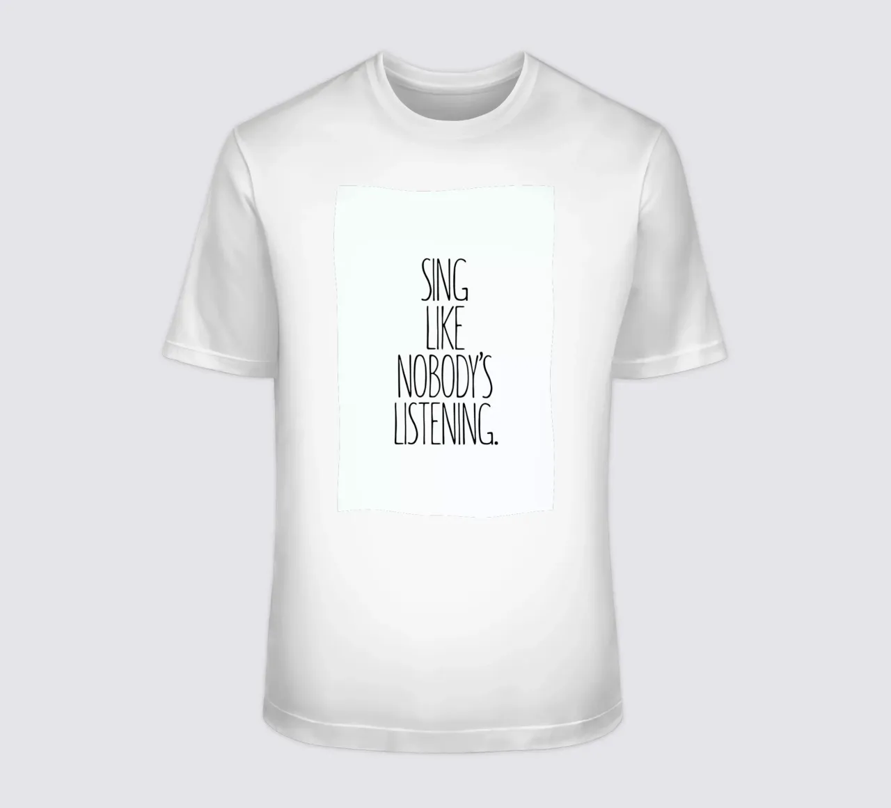 Sing t-shirt da Studio One