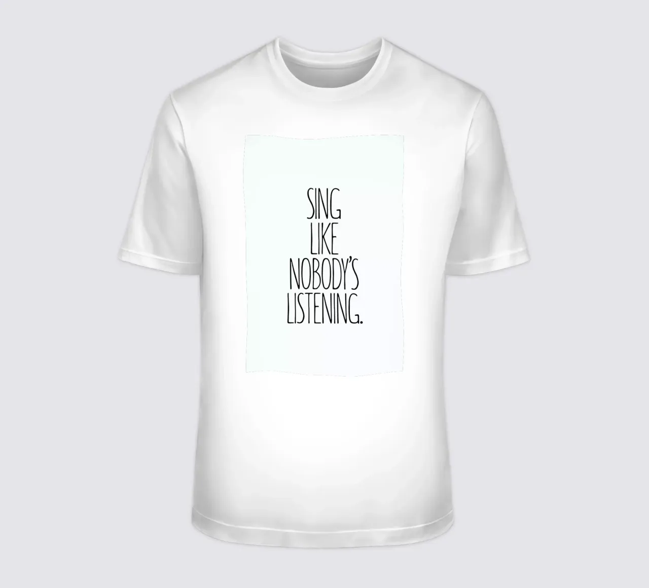 Sing t-shirt da Studio One