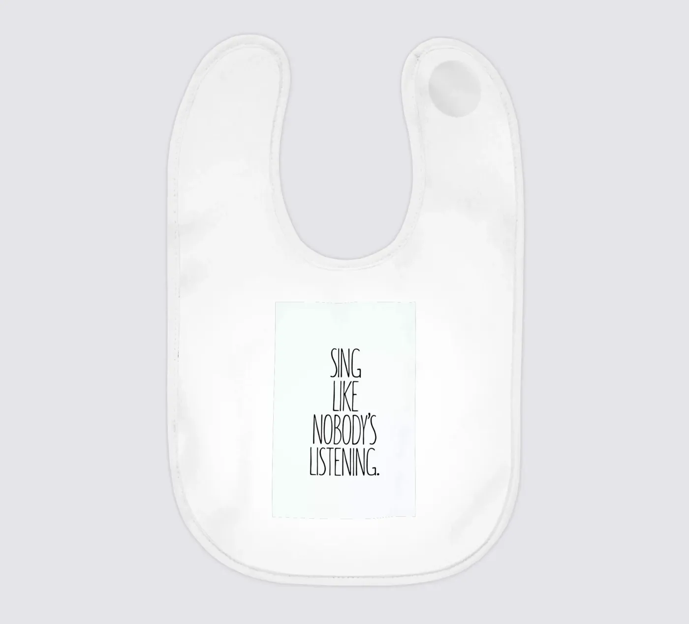 Sing baby bib by Studio One