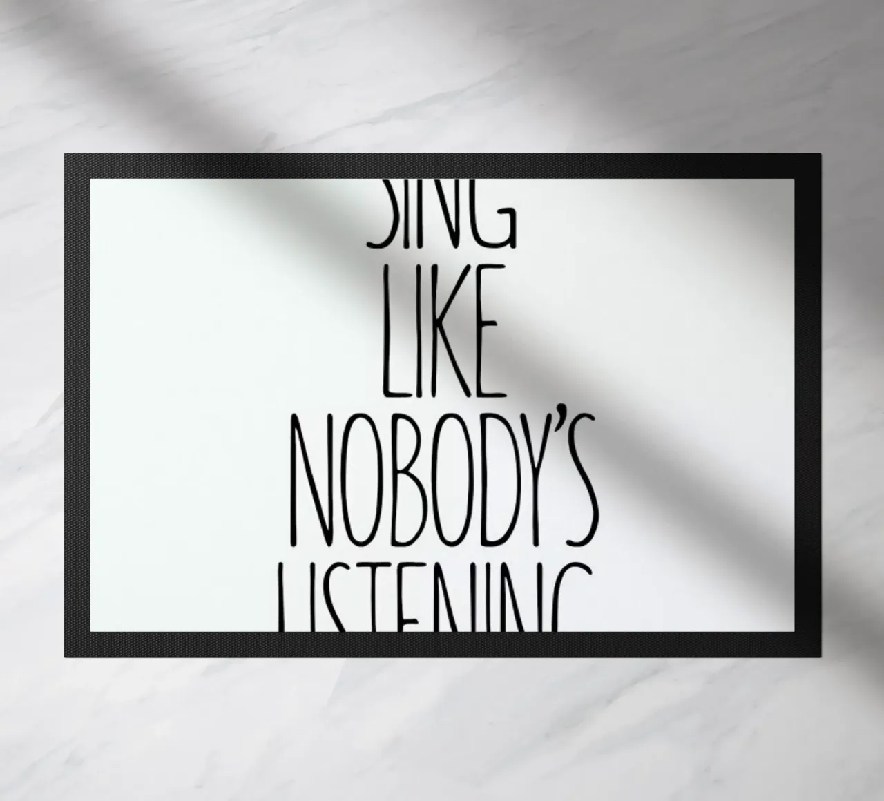 Sing deurmat van Studio One