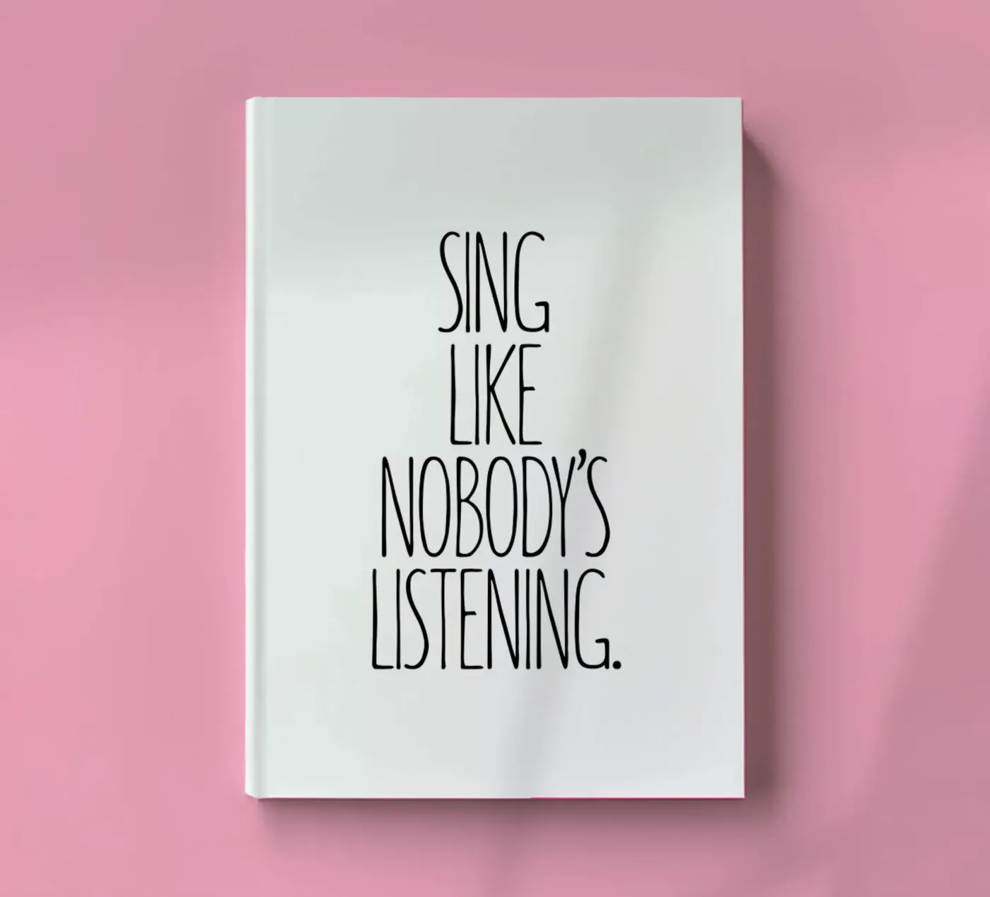 Sing notebook by Studio One