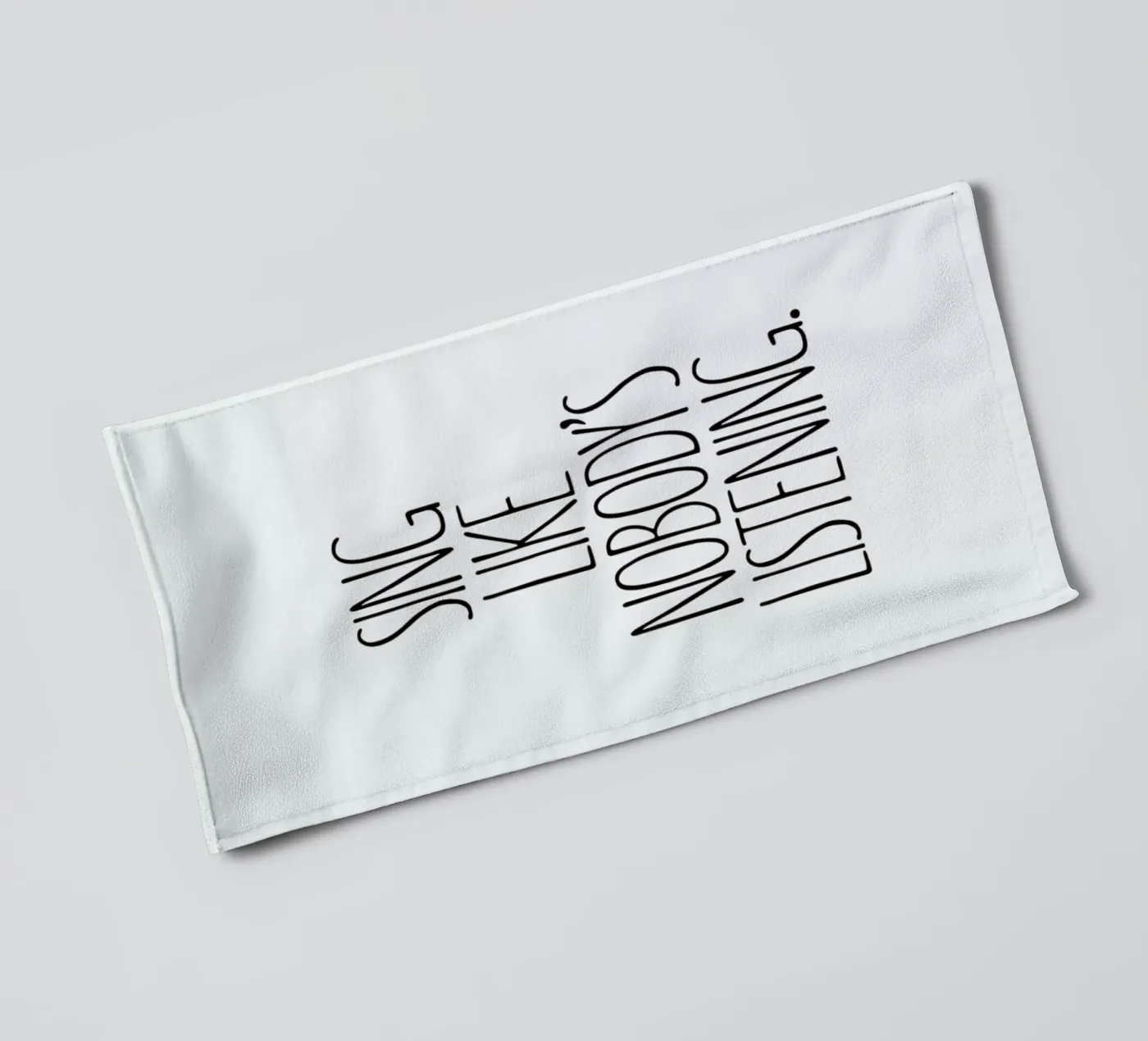 Sing towel by Studio One