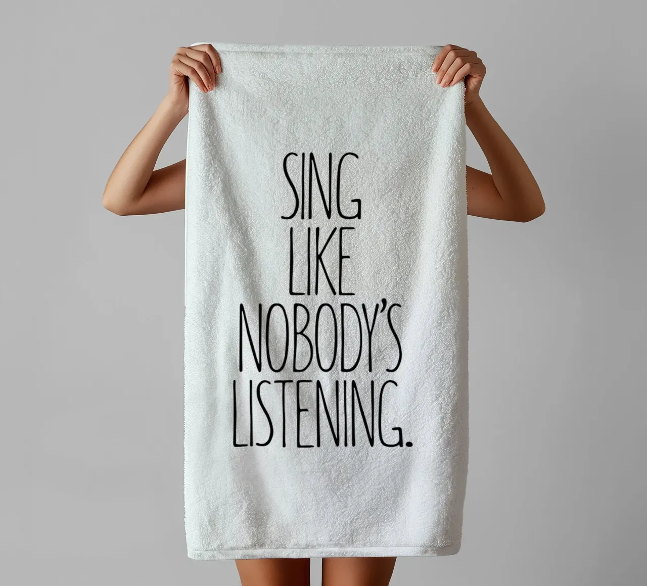 Sing towel by Studio One