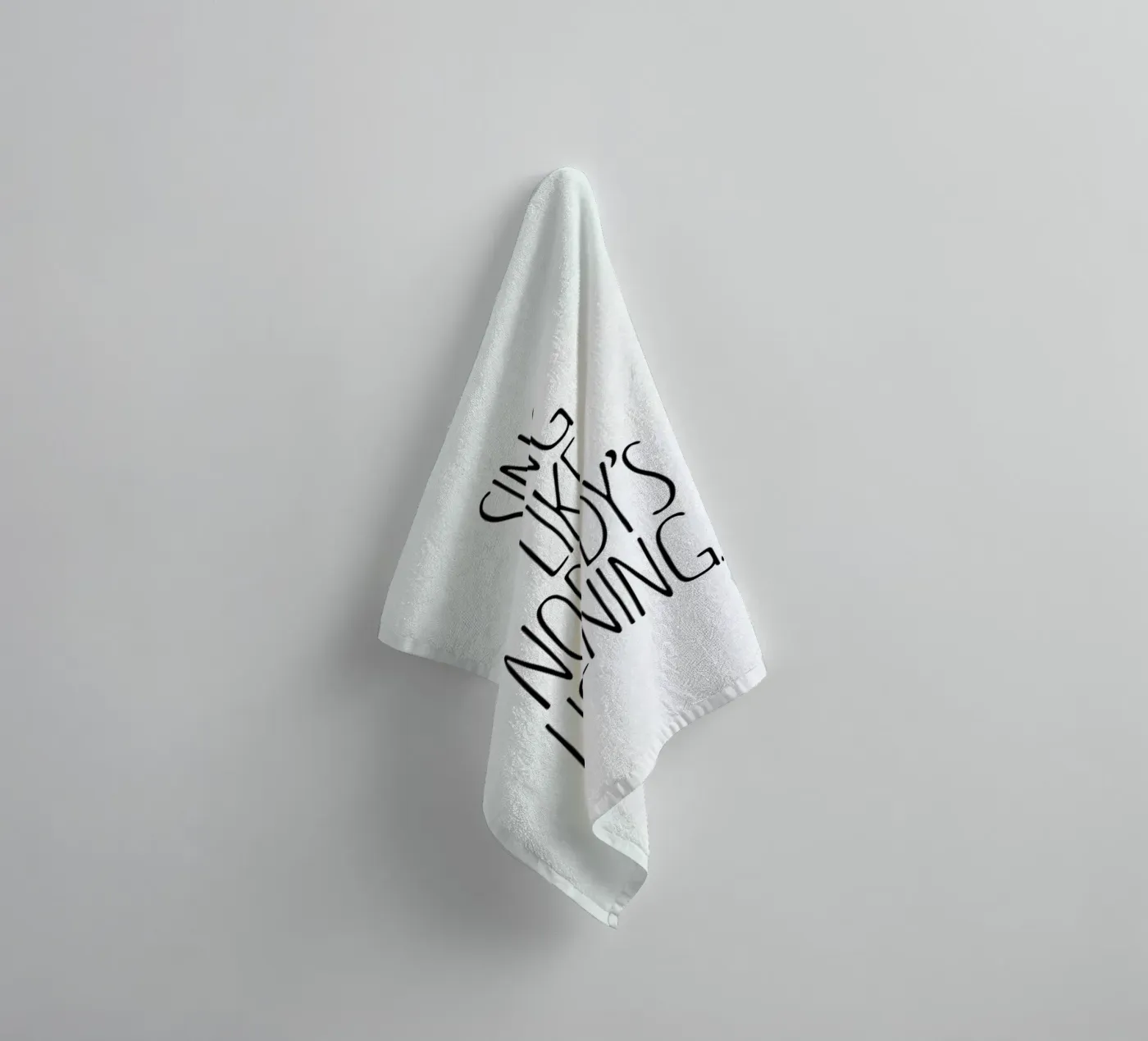 Sing towel by Studio One