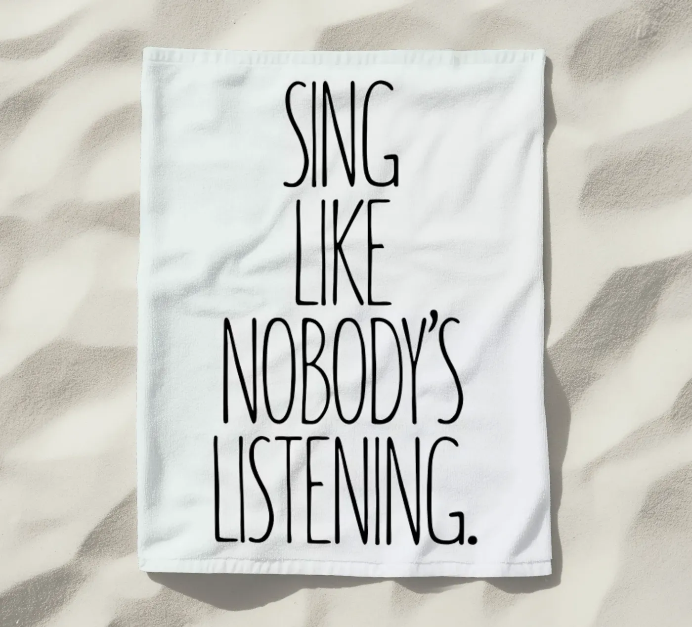 Sing serviette de plage de Studio One