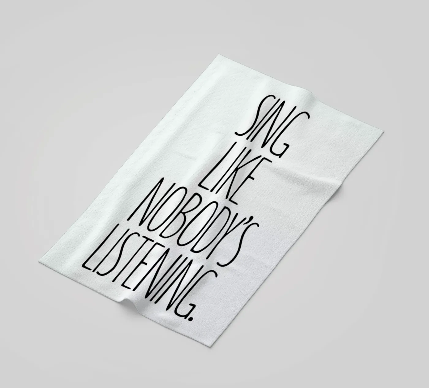 Sing strandhanddoek van Studio One