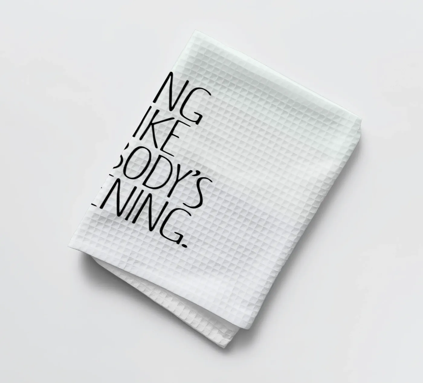 Sing Geschirrtuch von Studio One