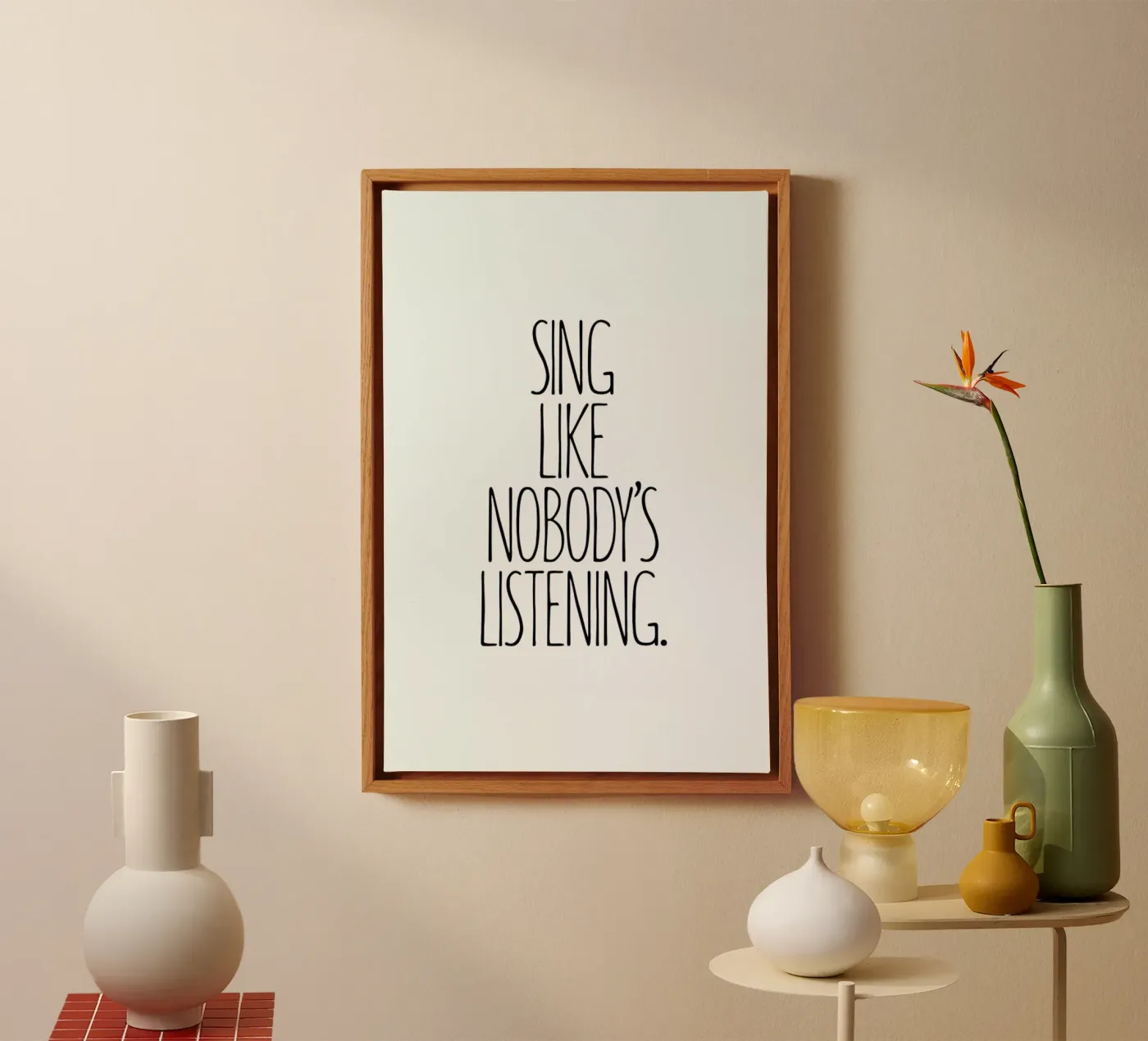 Sing canvas van Studio One