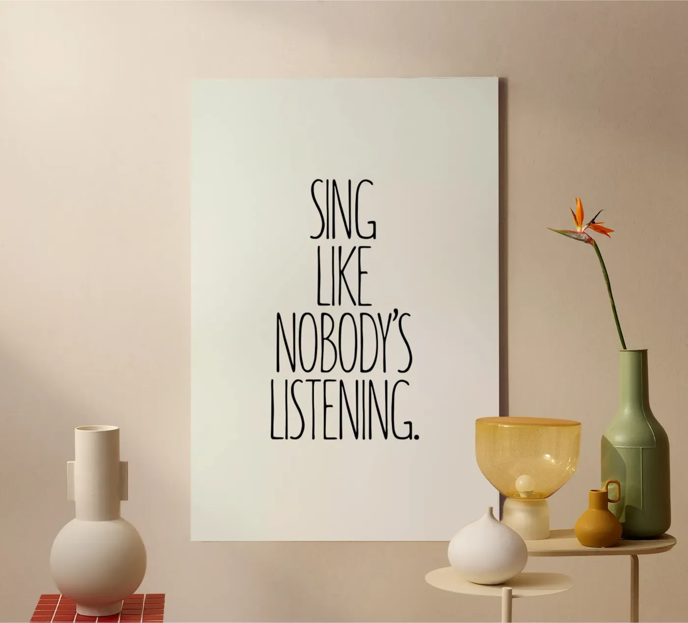 Sing canvas van Studio One