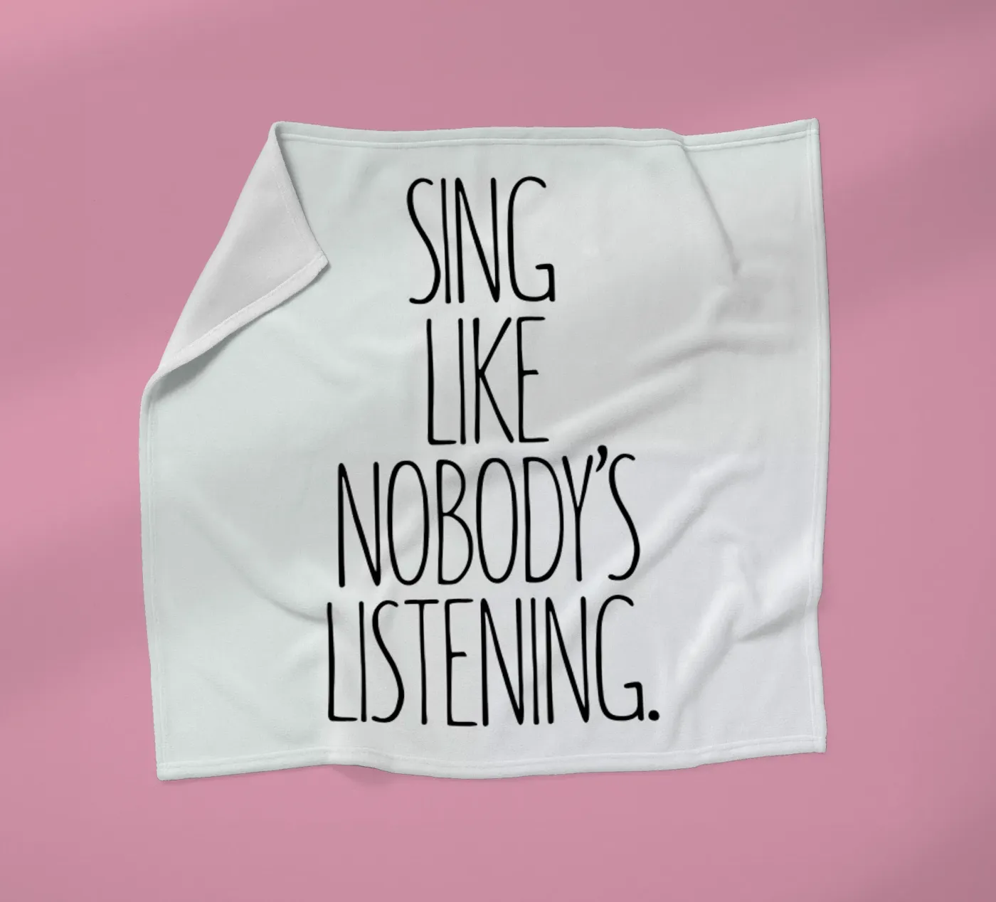 Sing fleecedeken van Studio One