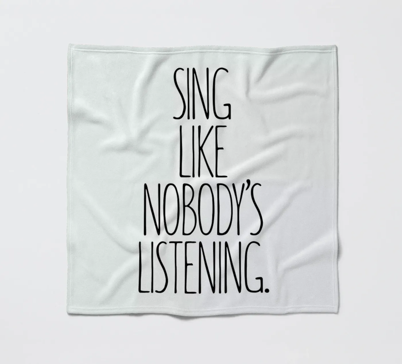 Sing Fleecedecke von Studio One