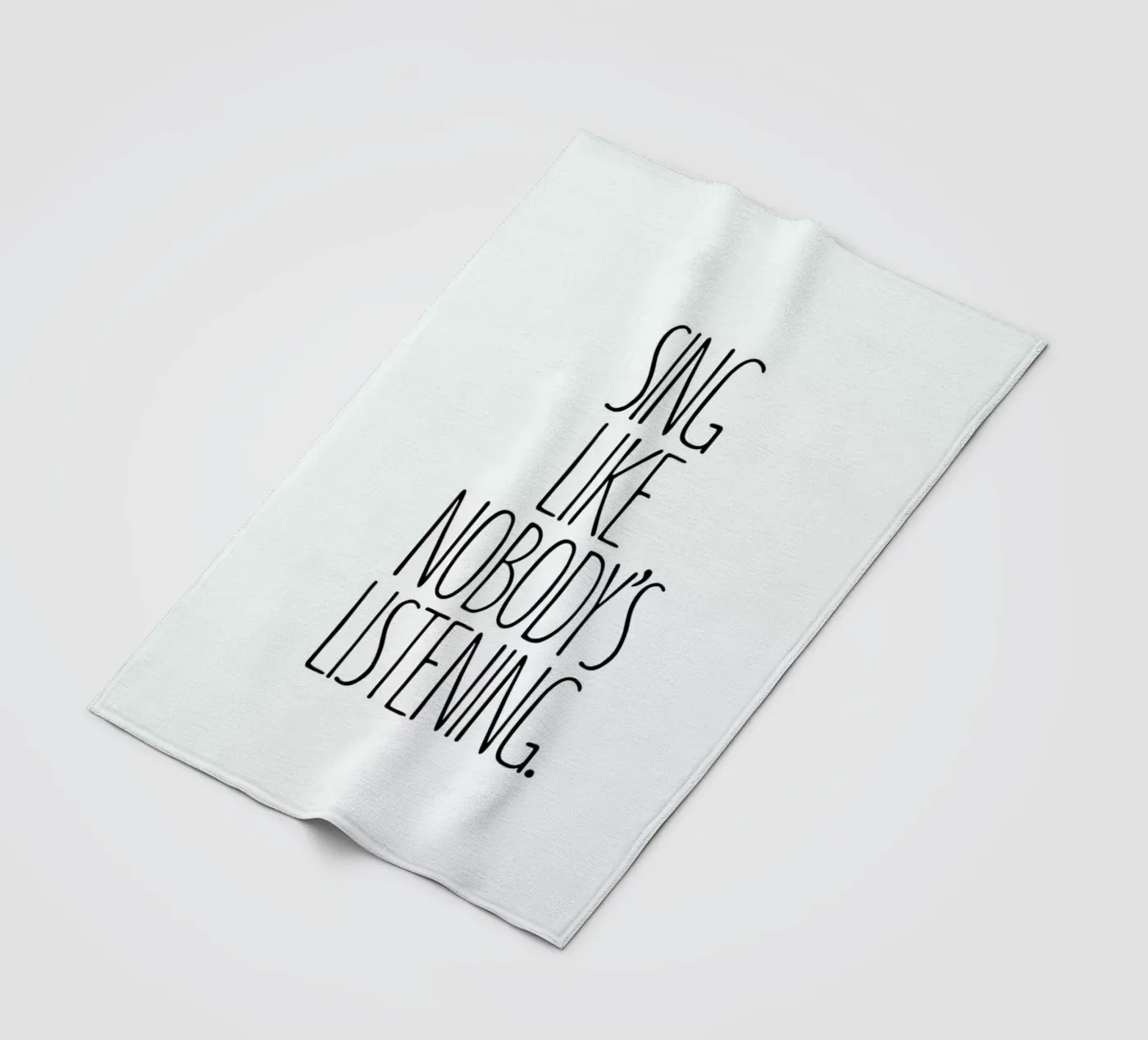 Sing Fleecedecke von Studio One