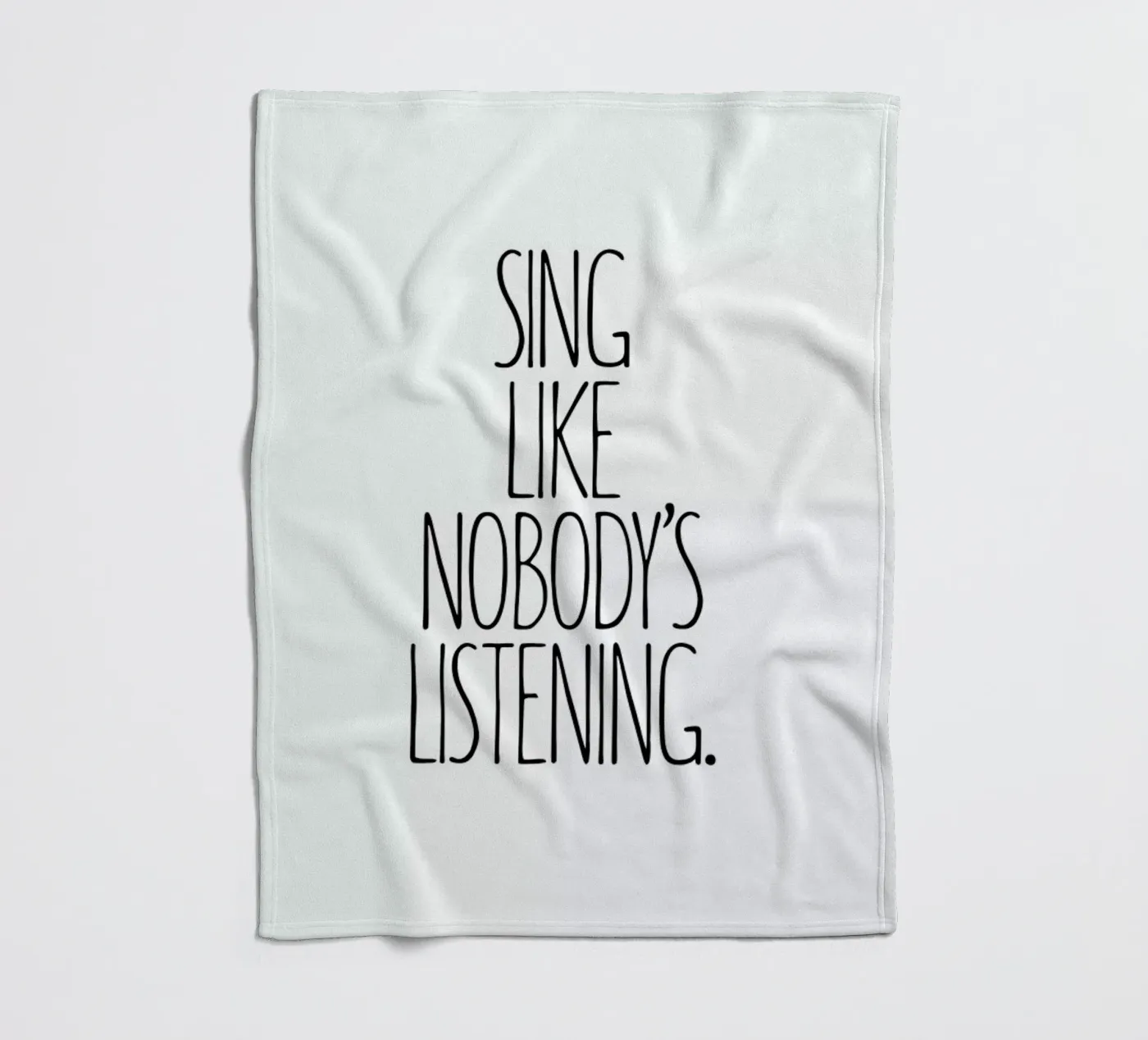 Sing fleecedeken van Studio One