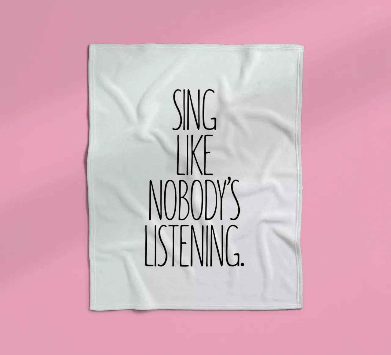 Sing coperta in pile da Studio One