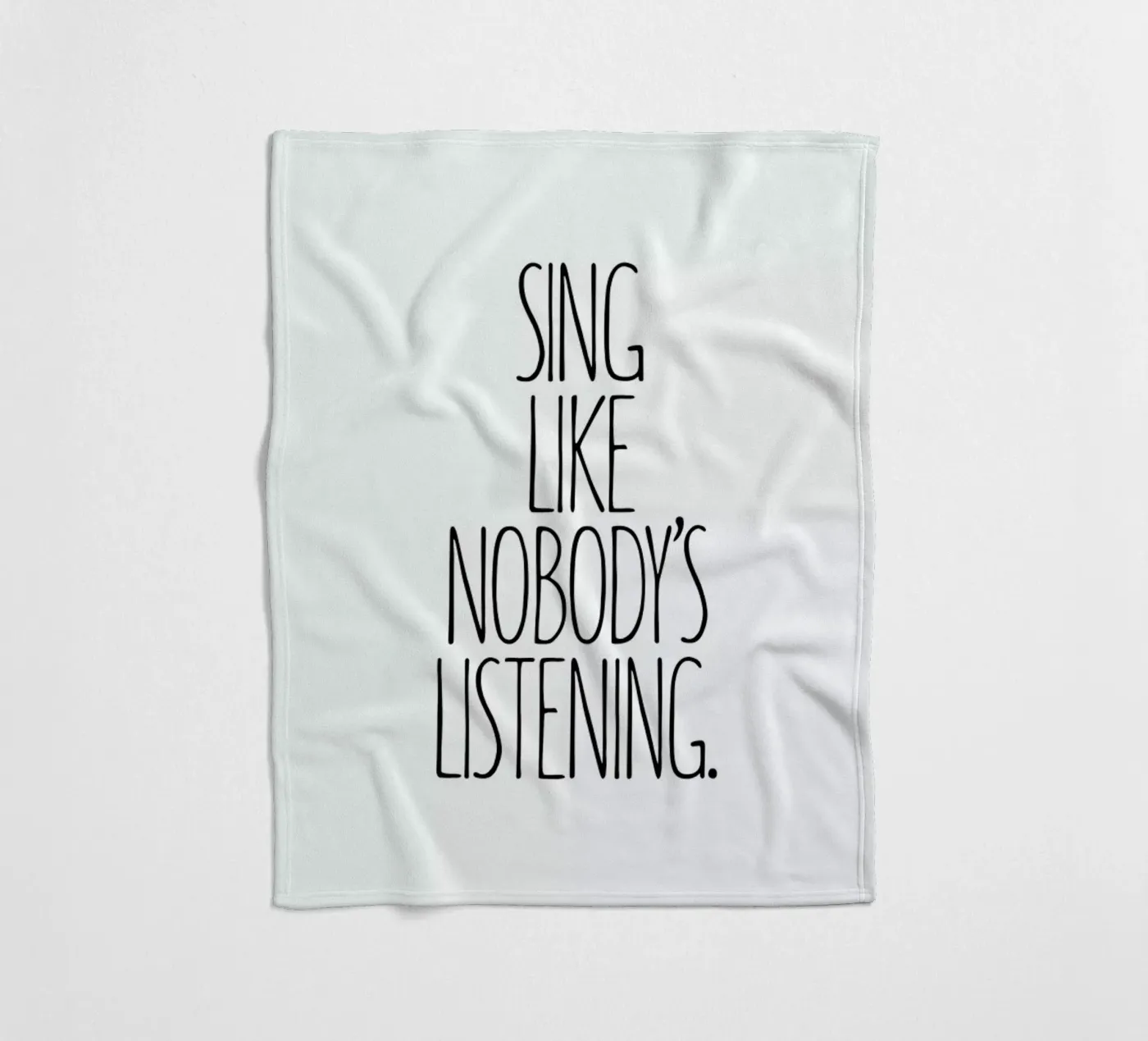 Sing Fleecedecke von Studio One