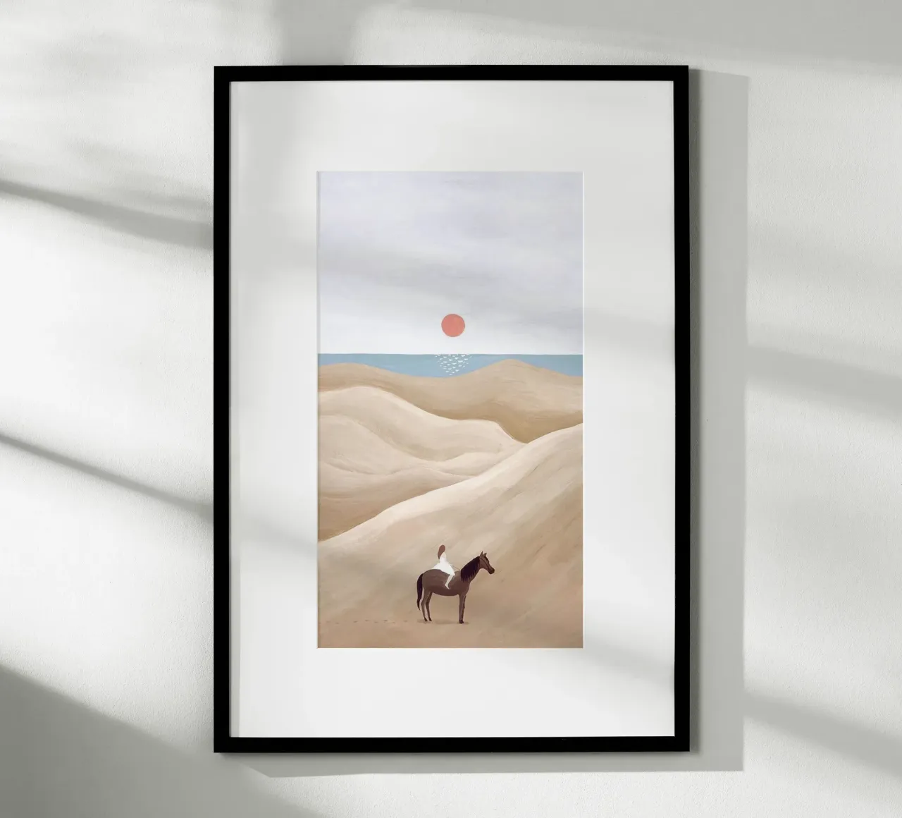 riding in sunrise poster da Good days