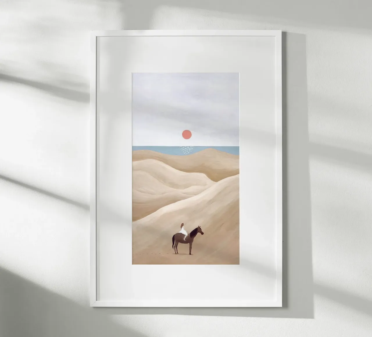 riding in sunrise poster da Good days