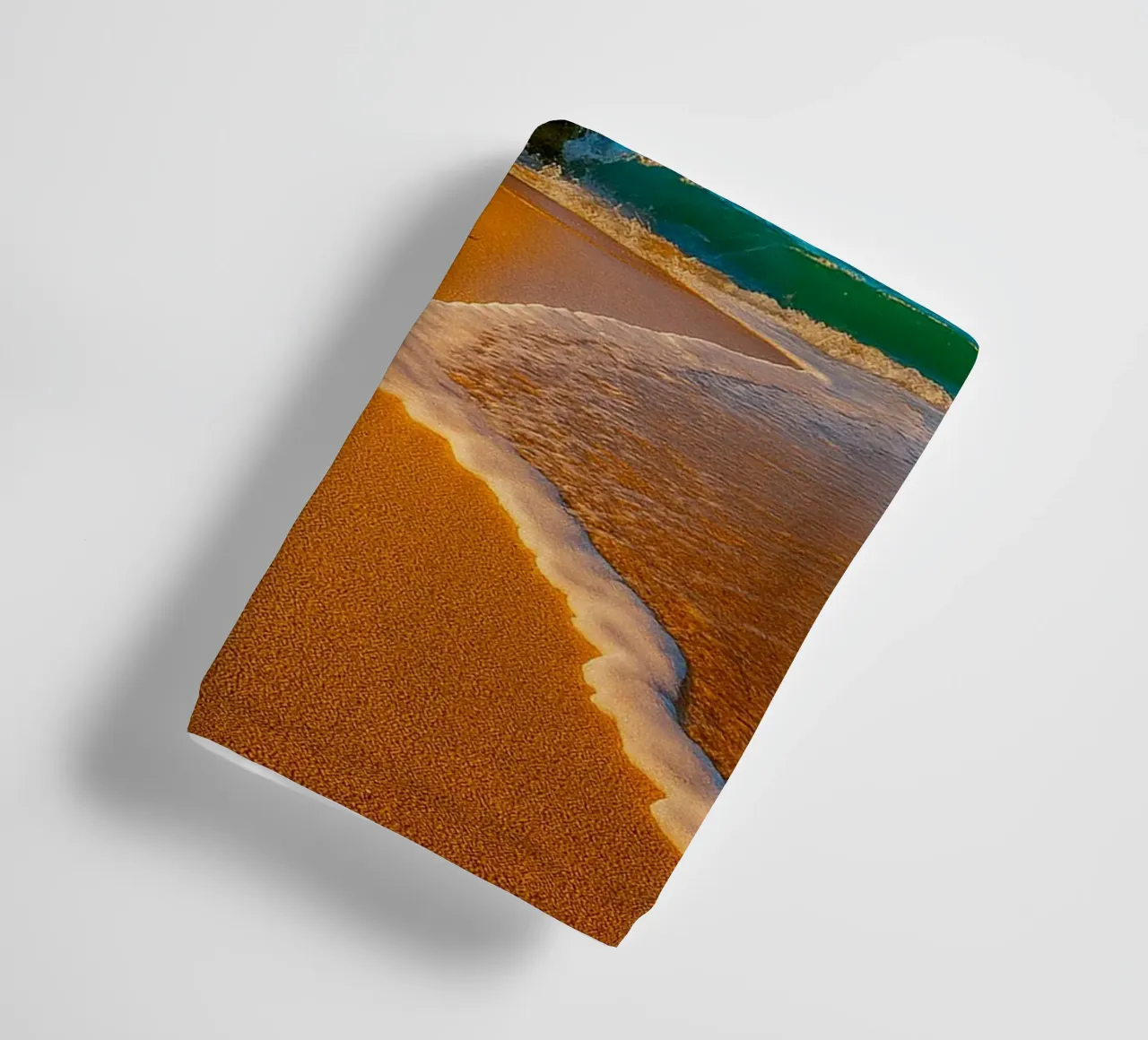 rocher vue côtière photographie rétro serviette de bain de viantishop