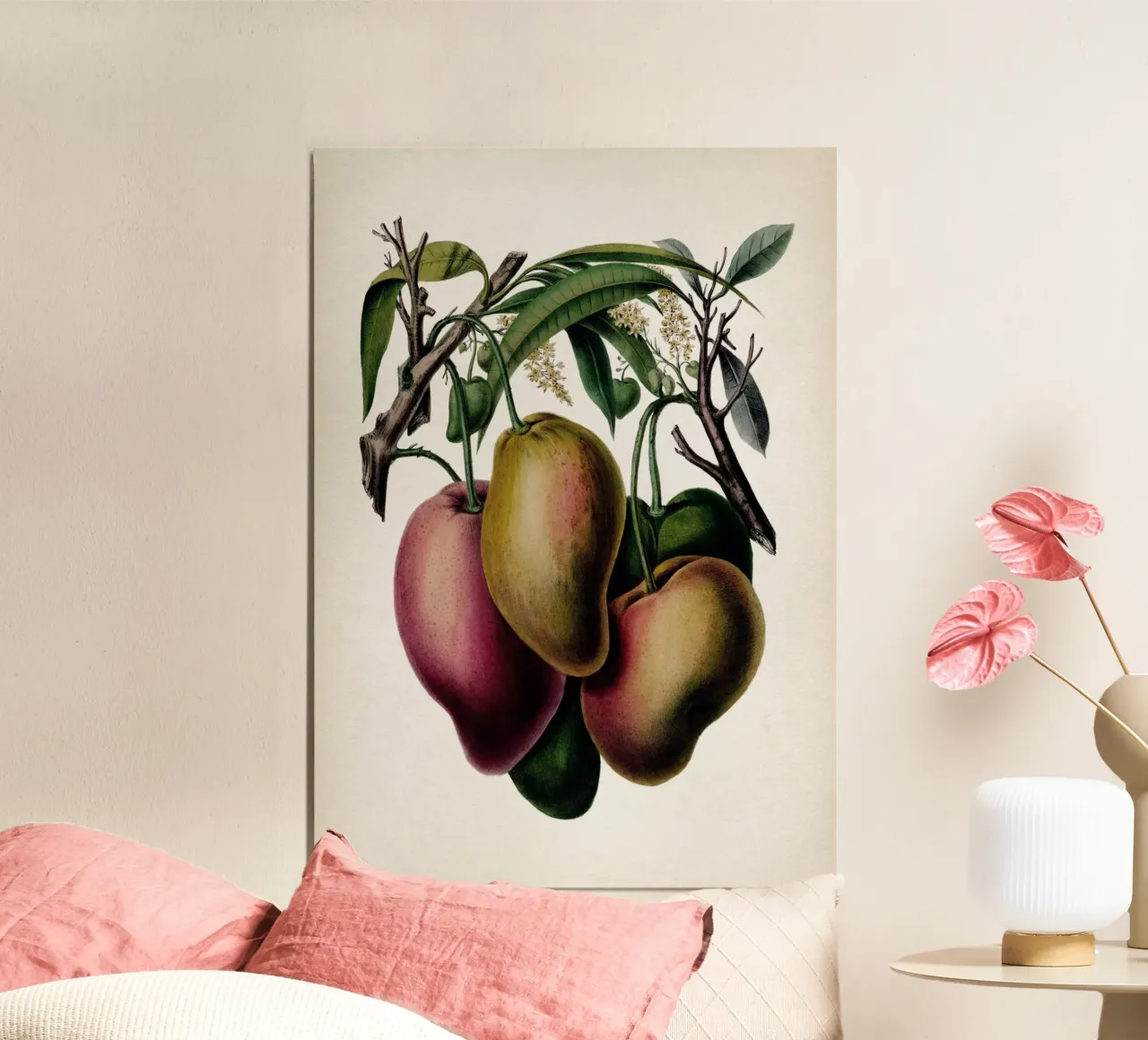 Vintage Denisse 3 Mango poster con telaio in alluminio da Vintage Print Collection