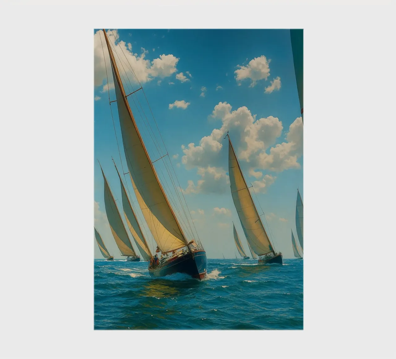 vue d'un voilier photographie rétro carnet de notes de viantishop