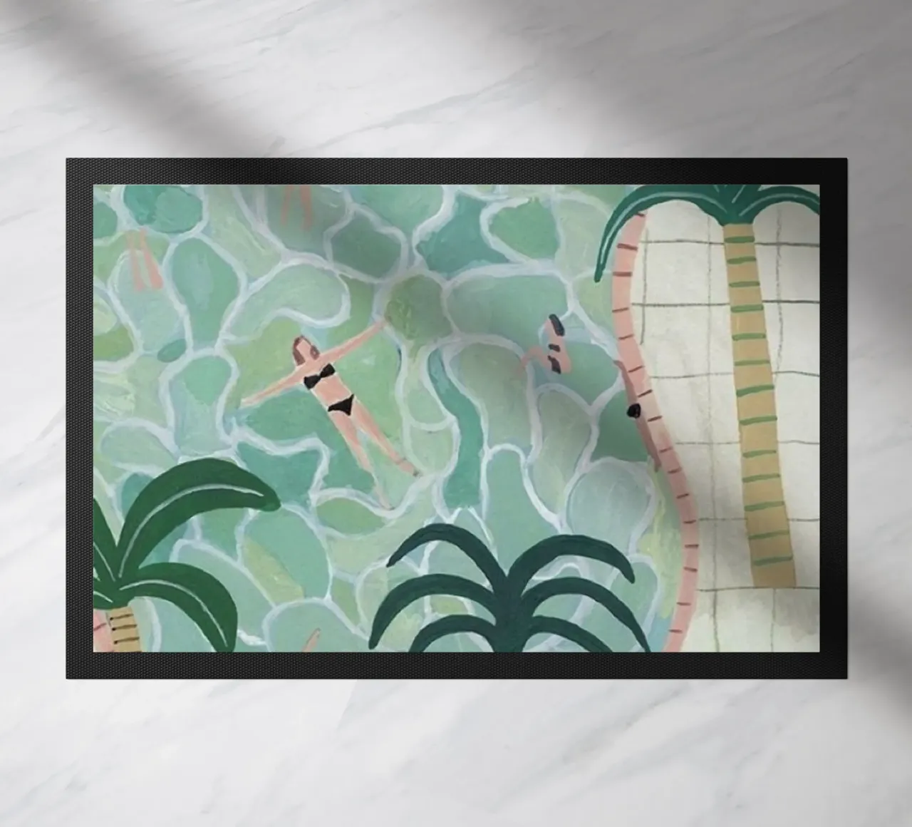 swimming in pool zerbino da Good days