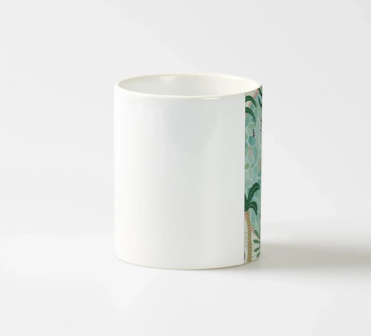 swimming in pool tazza in ceramica da Good days