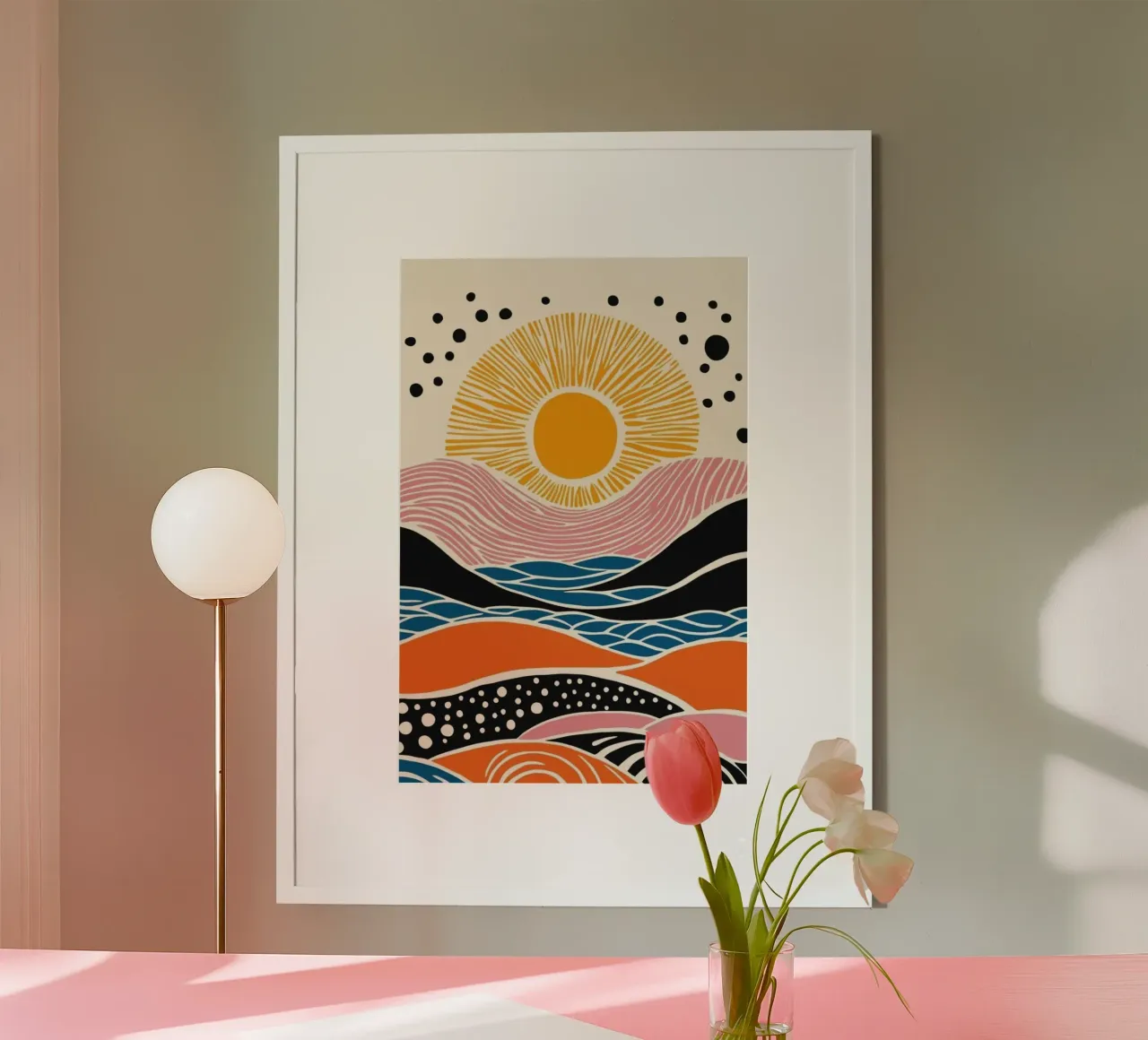 wave and sunshine poster da Good days