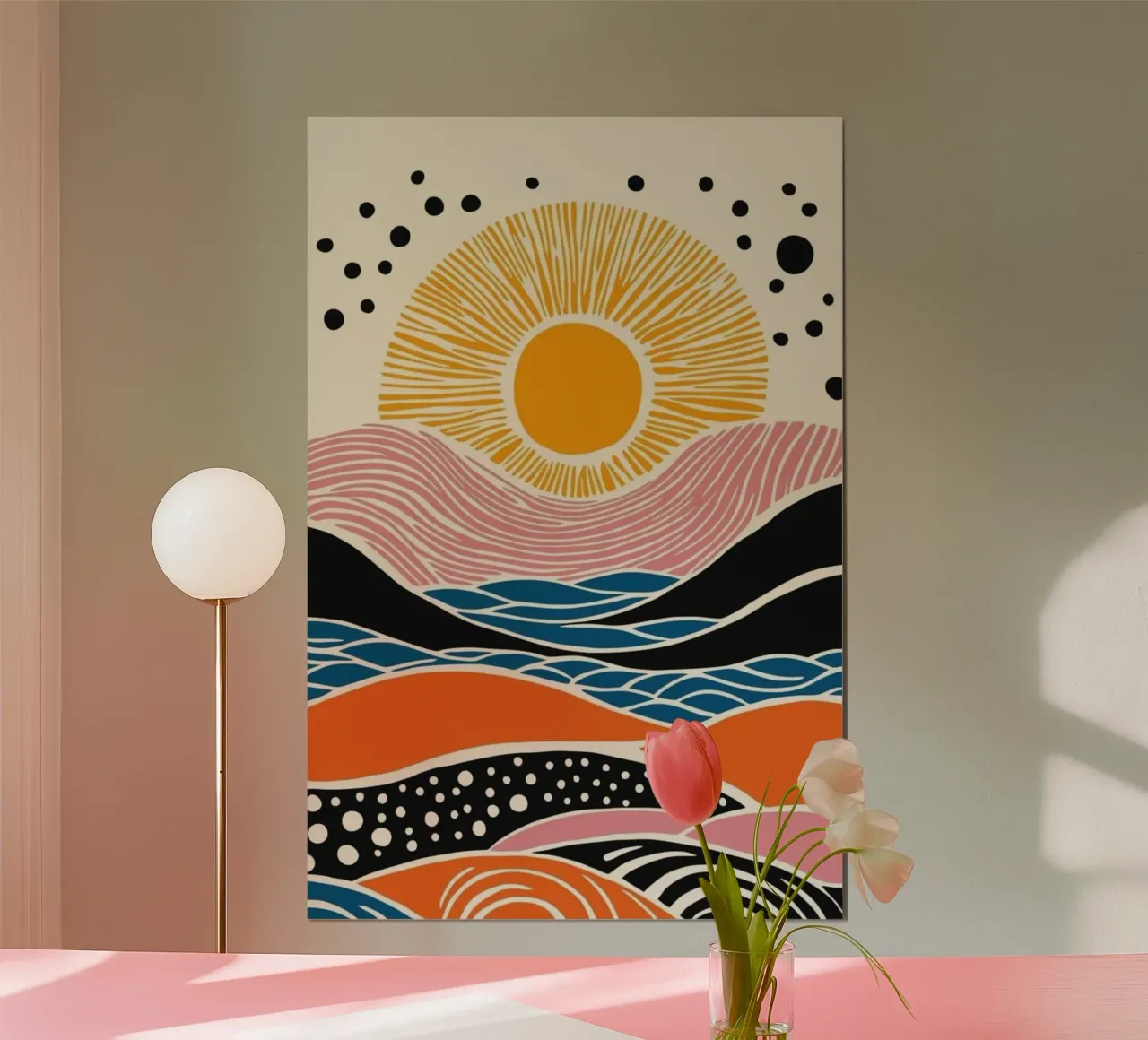 wave and sunshine poster da Good days