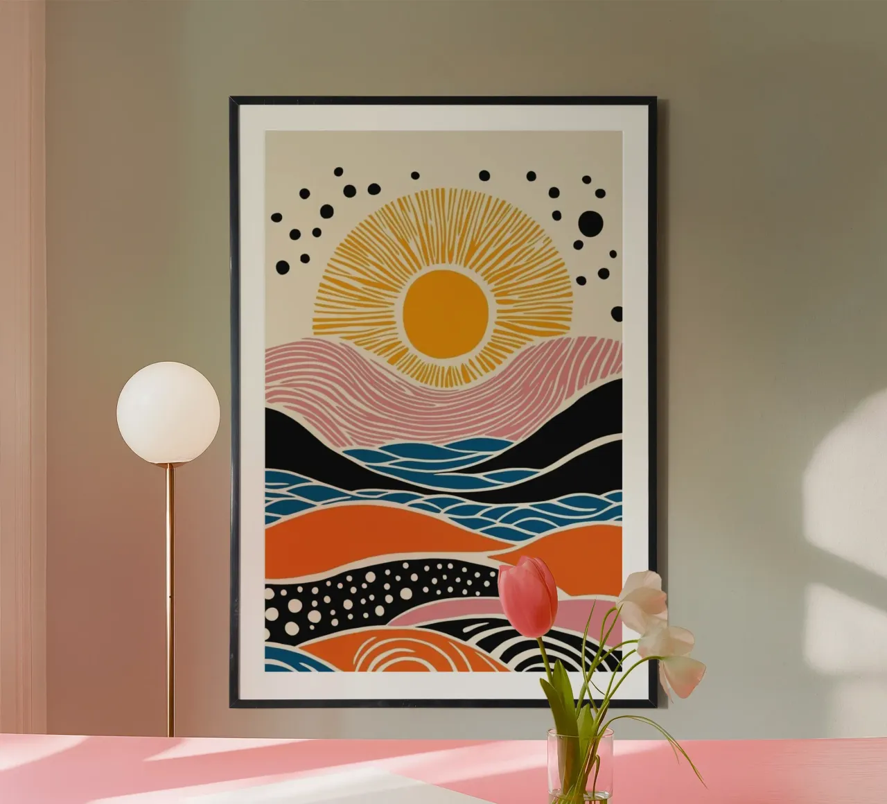 wave and sunshine poster da Good days