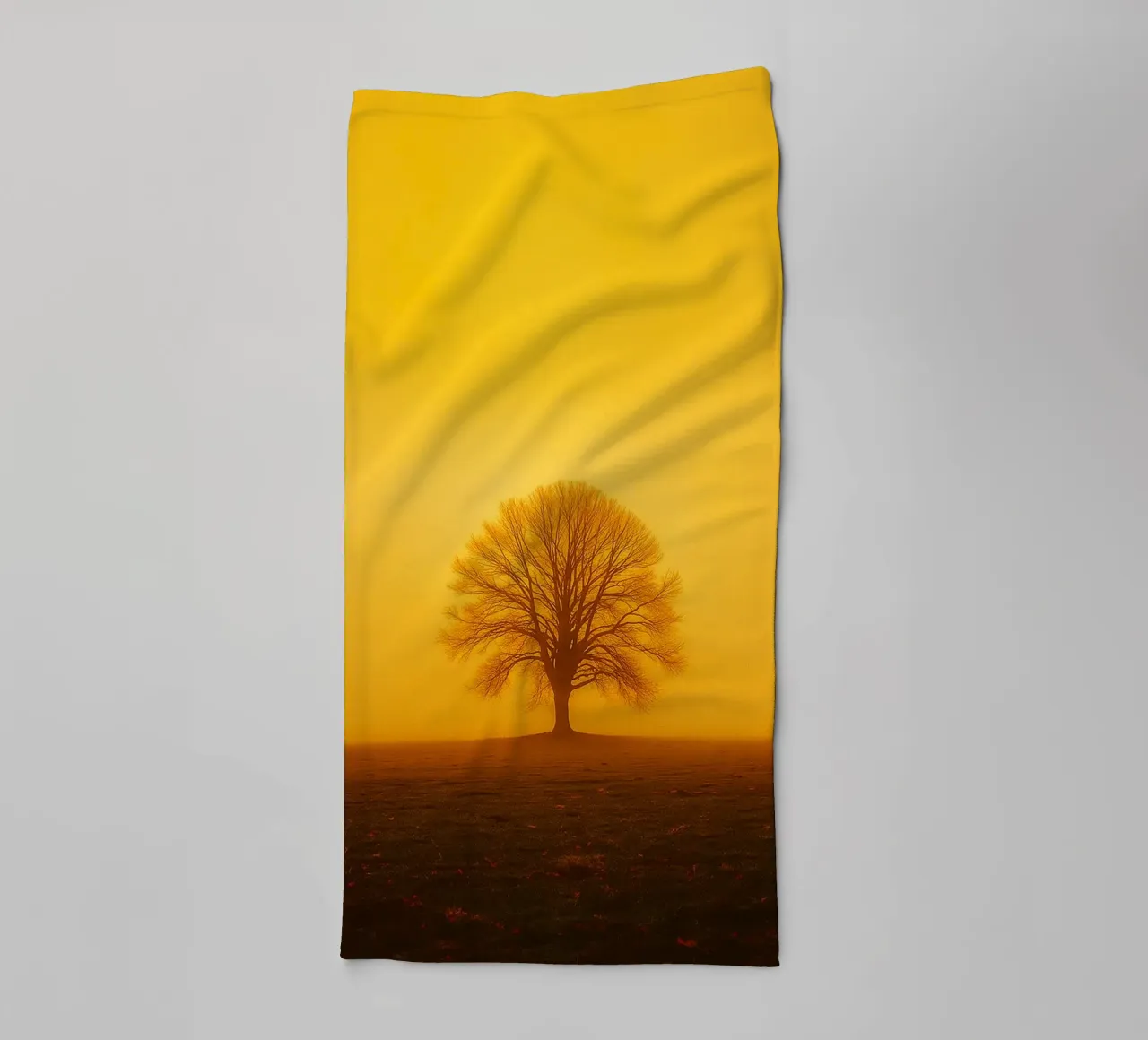 arbres simples vue rétro photographie serviette de bain de viantishop