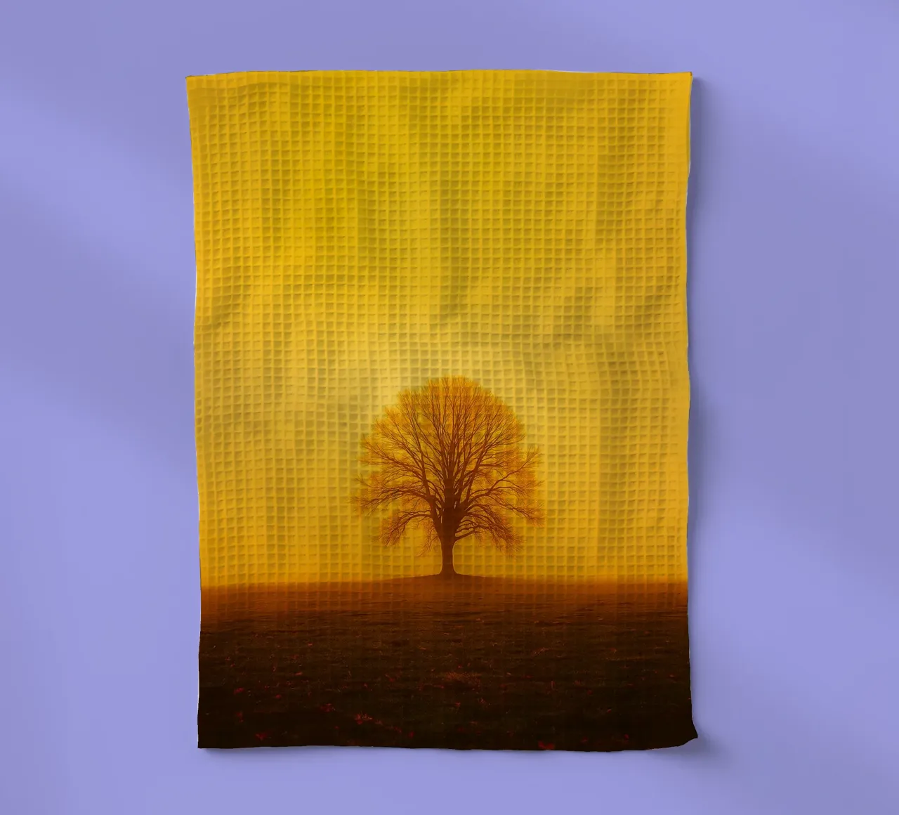 arbres simples vue rétro photographie torchon de viantishop