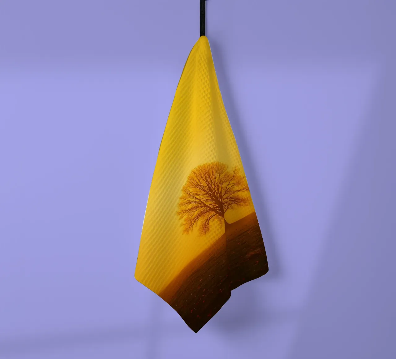 arbres simples vue rétro photographie torchon de viantishop