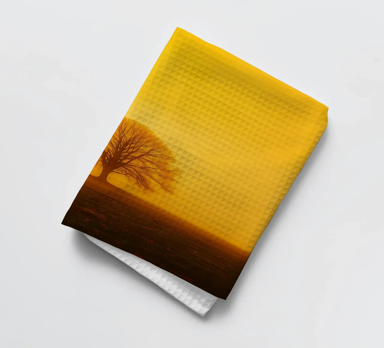 arbres simples vue rétro photographie torchon de viantishop