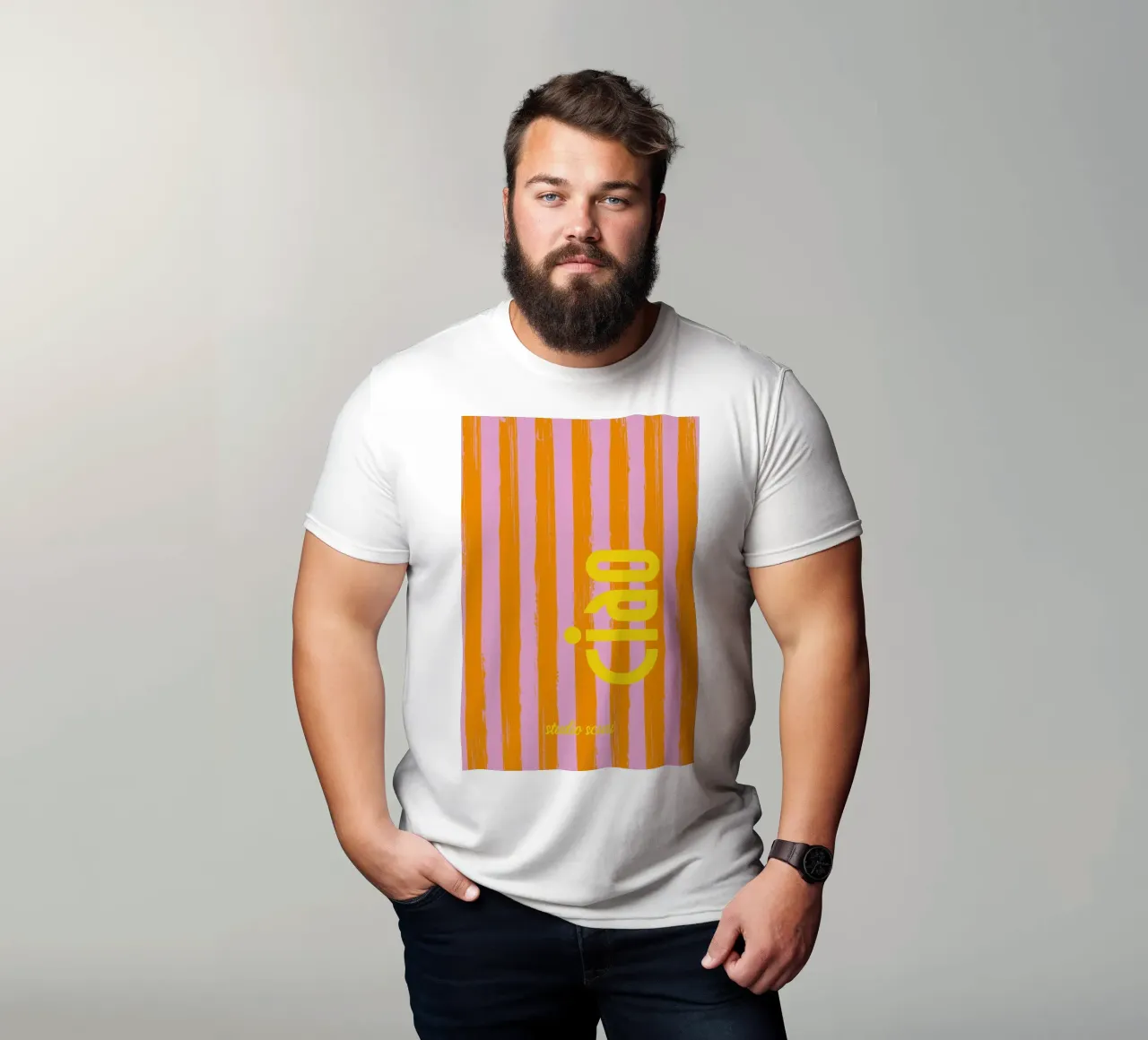 CIAO gestreift - studio scusi camiseta de studio scusi