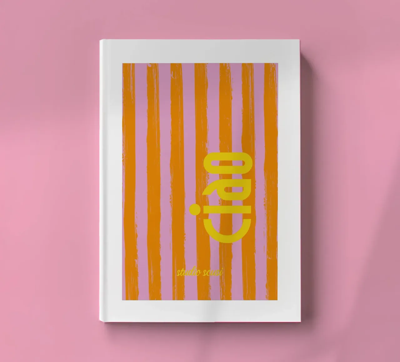 CIAO gestreift - studio scusi notebook by studio scusi