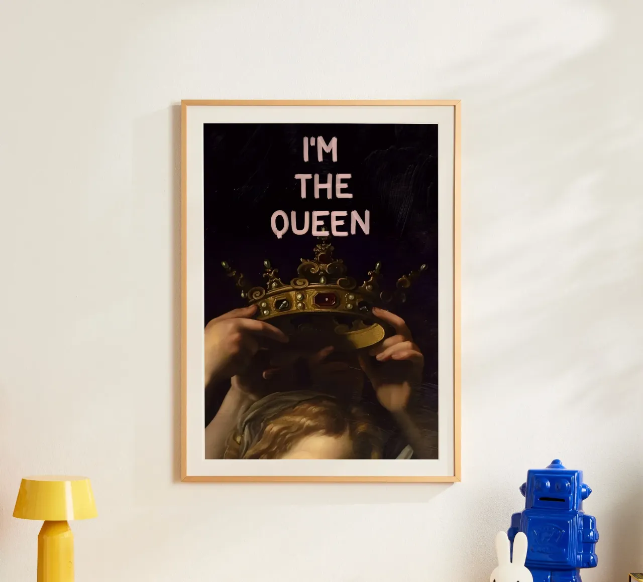 "I'M THE QUEEN" poster da Type & Tape
