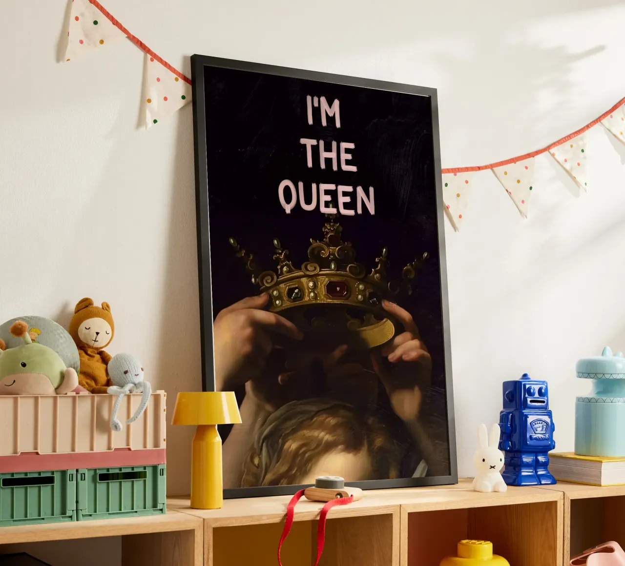 "I'M THE QUEEN" poster da Type & Tape