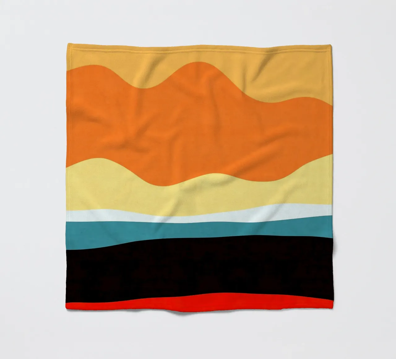Paesaggio semplice I coperta in pile da Sven B Strauss