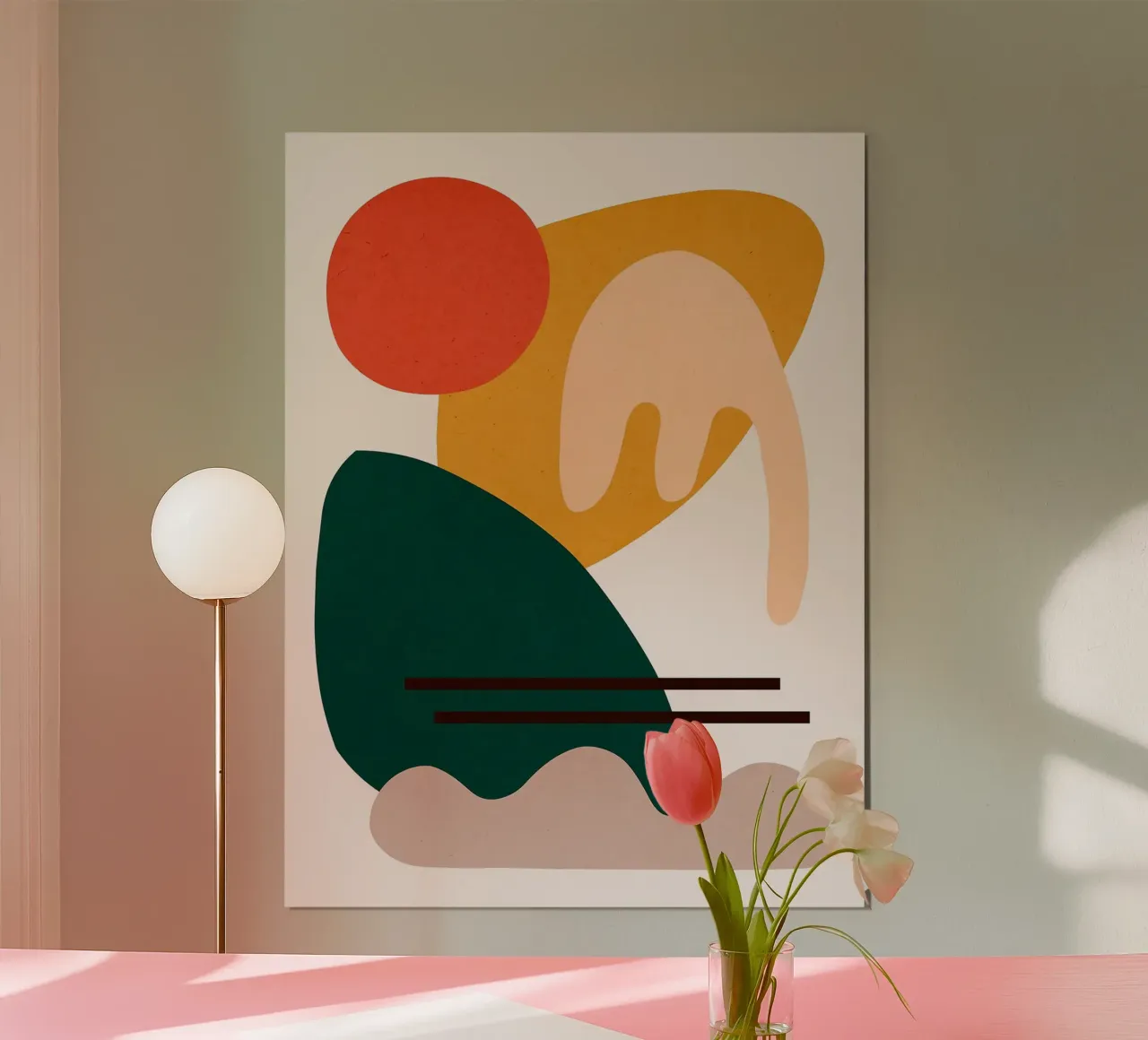 Figure astratte poster da Sven B Strauss