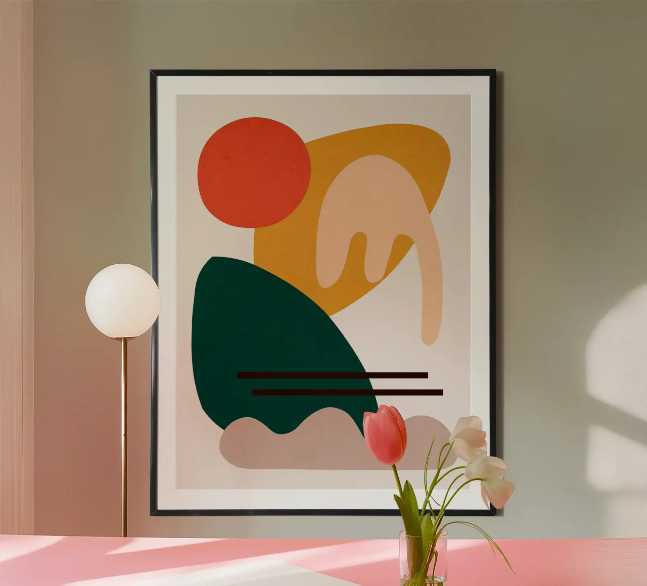 Figure astratte poster da Sven B Strauss