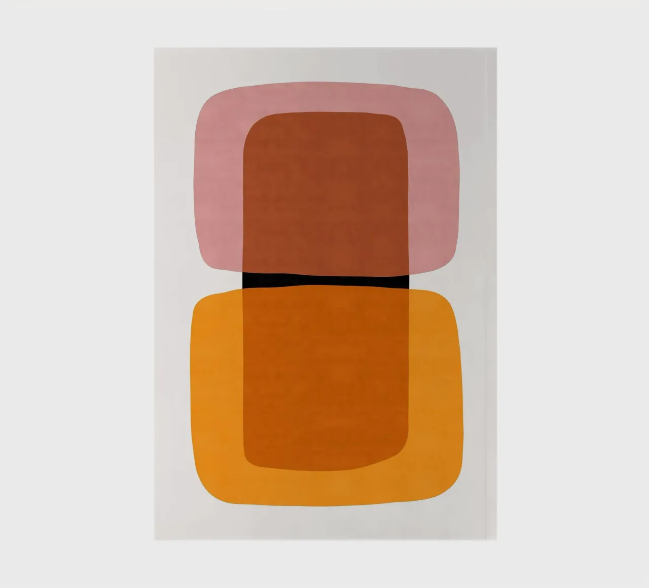 Abstract expression X notebook by Sven B Strauss