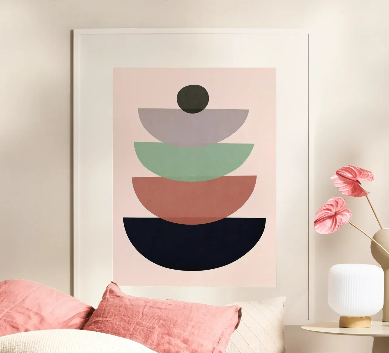 Acquerello minimalista H poster da Sven B Strauss