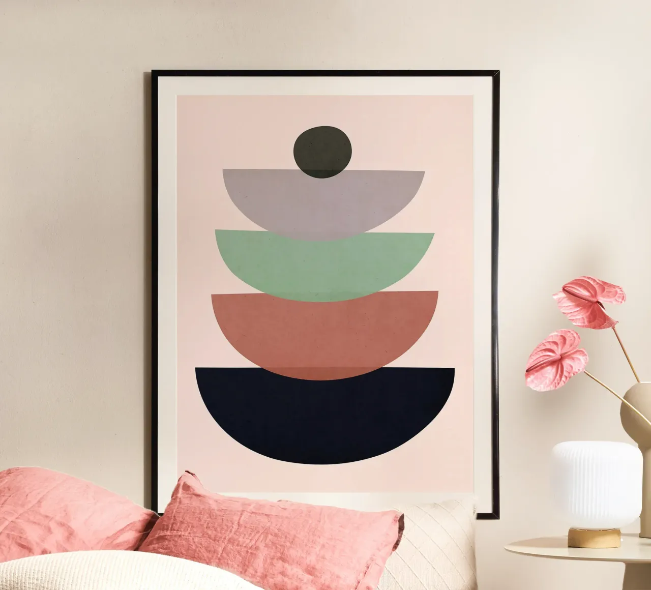 Acquerello minimalista H poster da Sven B Strauss