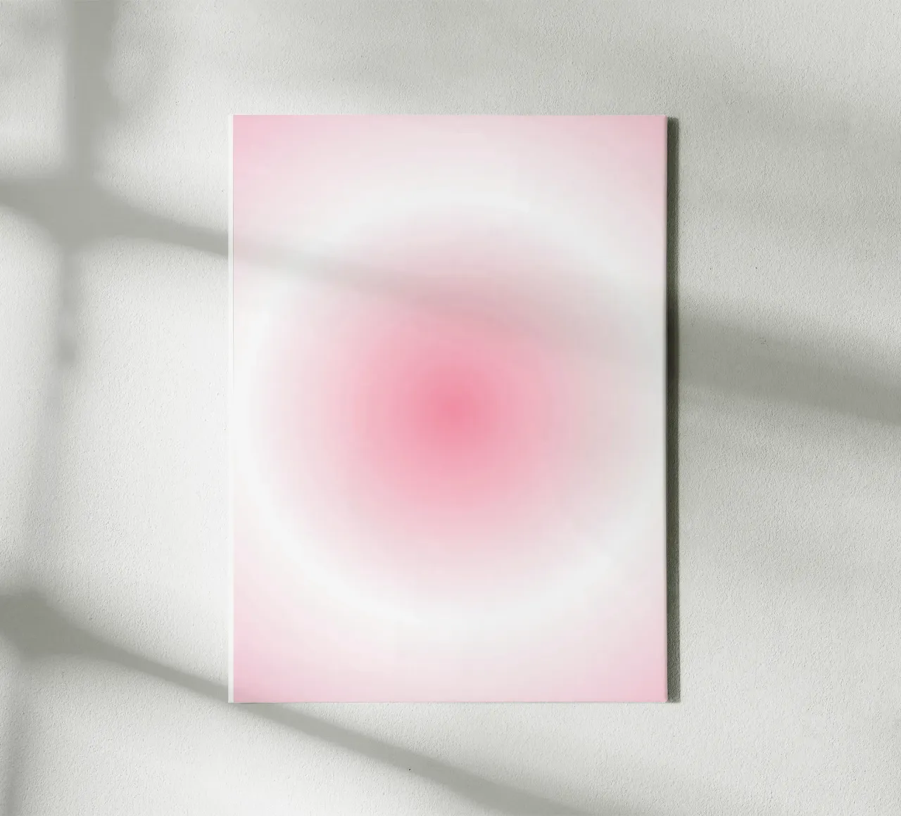 Aura Poster, Gradiënt Print, Moderne Engel Spirituele Kunst canvas met Baklijst van Dreamscape