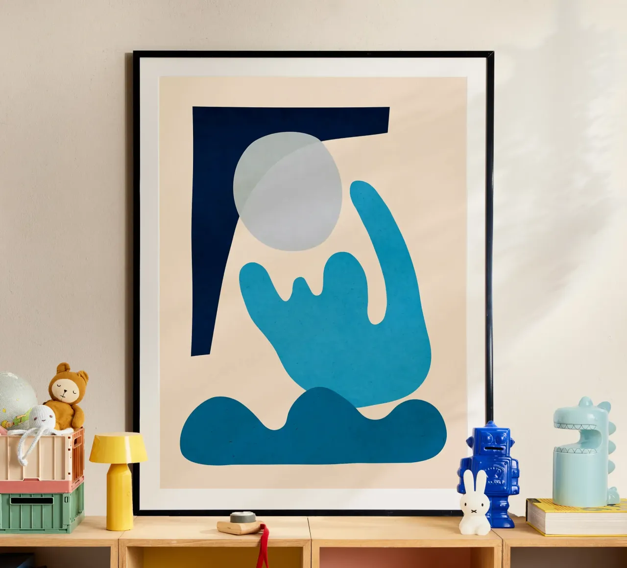 Figure astratte 3 poster da Leon B Feierabend