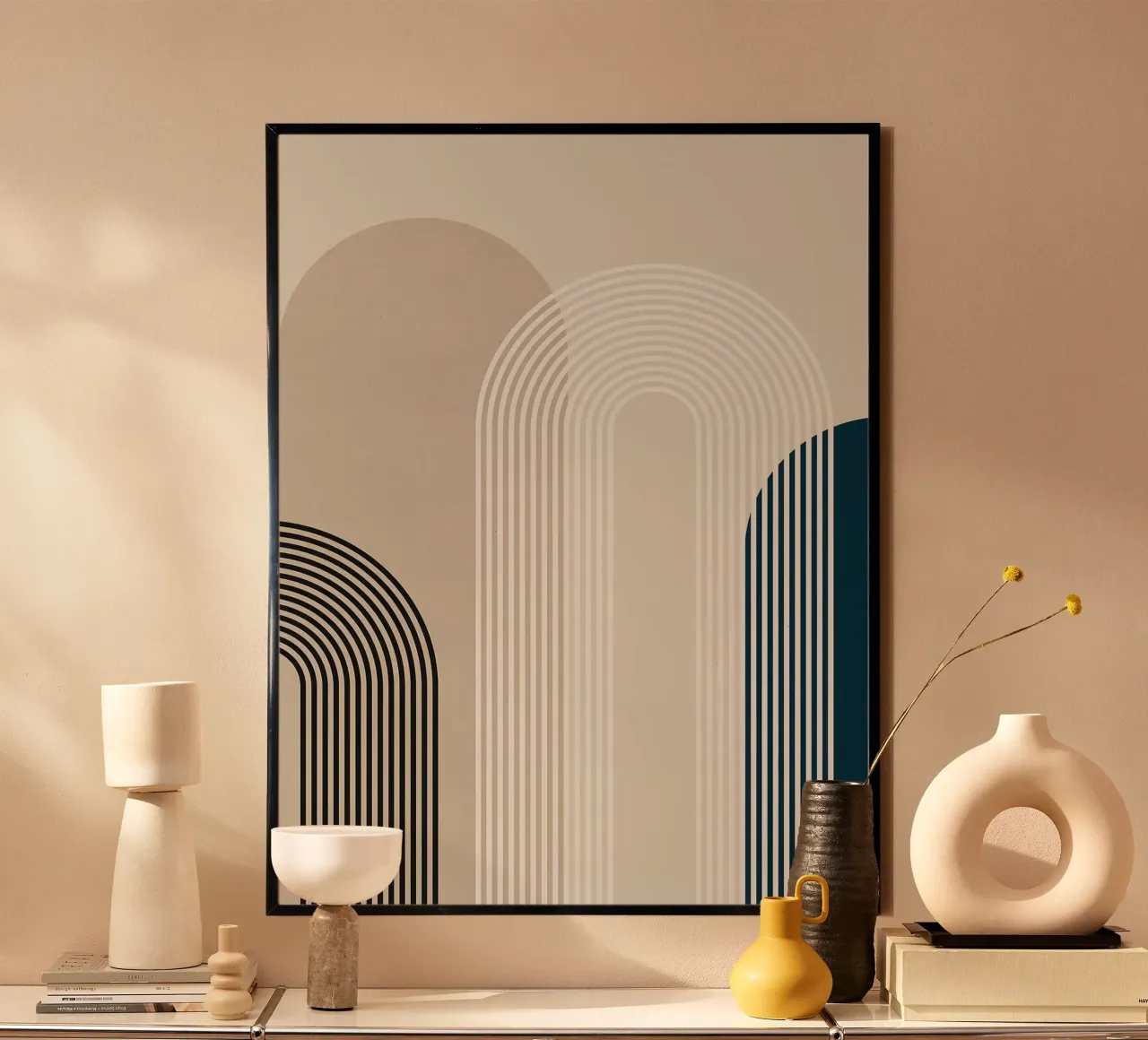Geometria delle linee poster da Leon B Feierabend