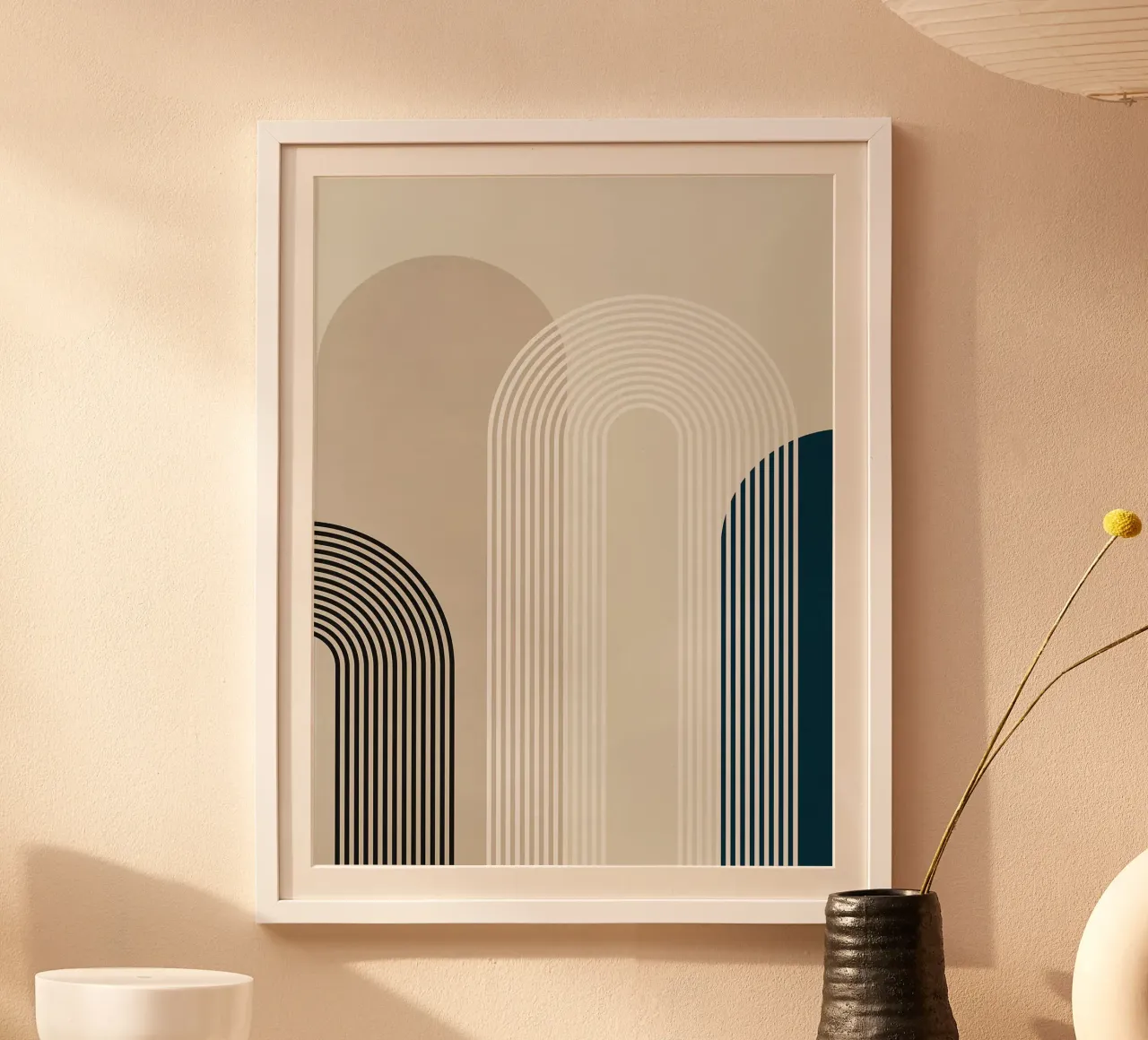Geometria delle linee poster da Leon B Feierabend