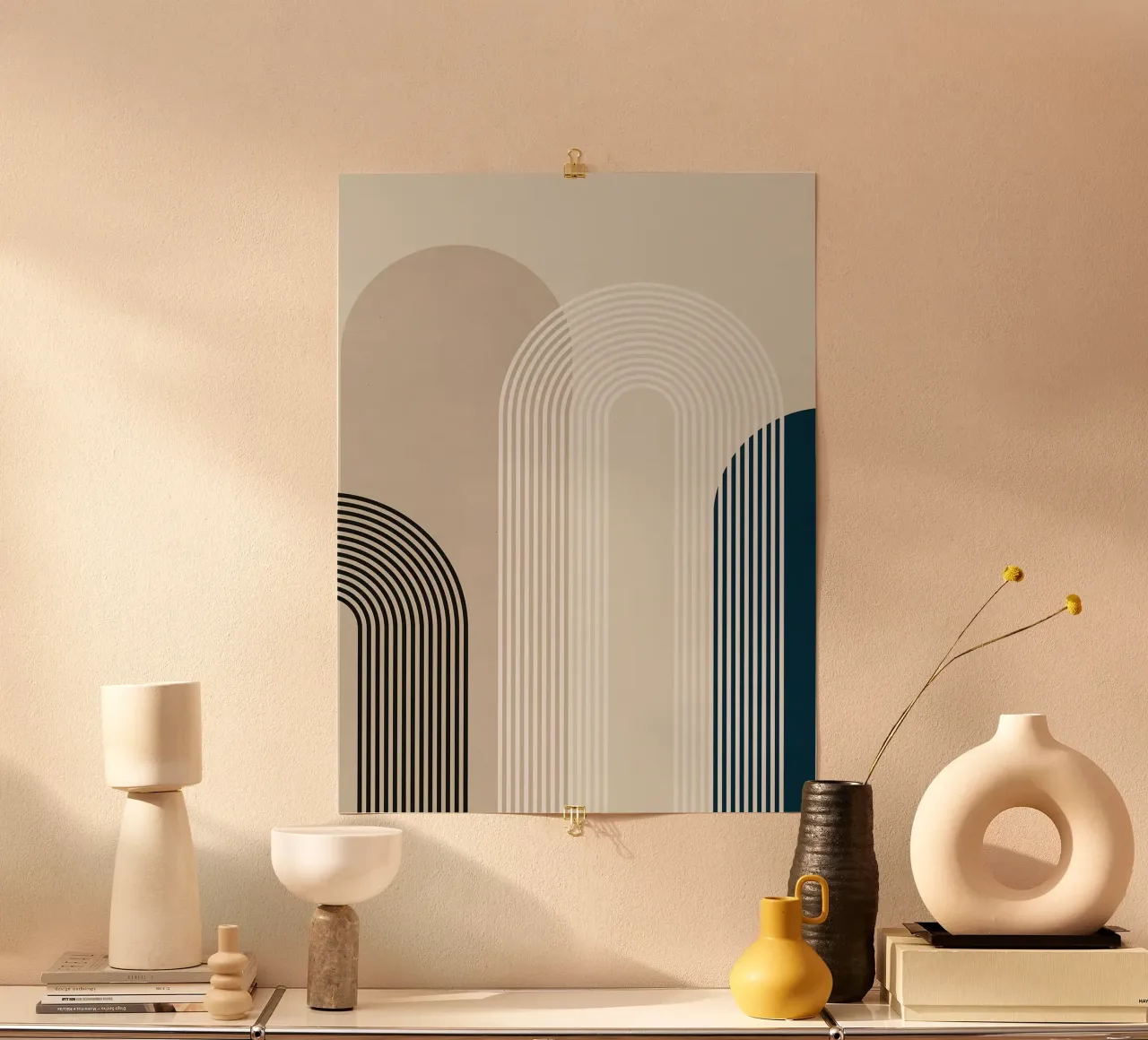 Geometria delle linee poster da Leon B Feierabend