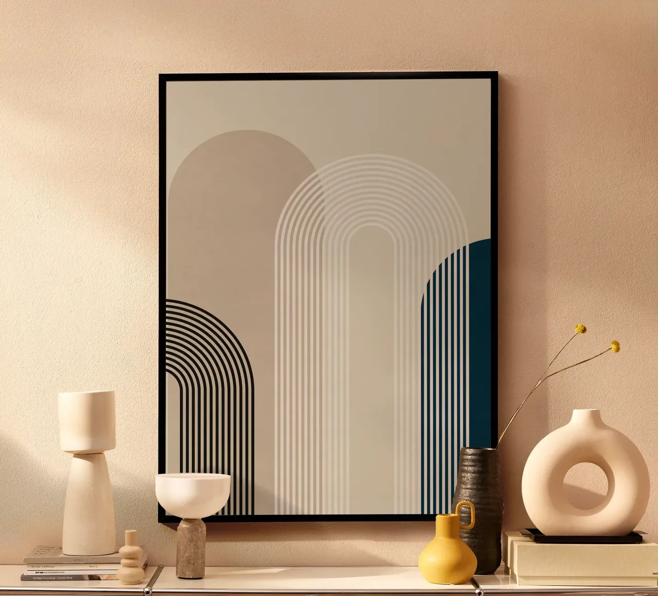 Geometria delle linee poster da Leon B Feierabend